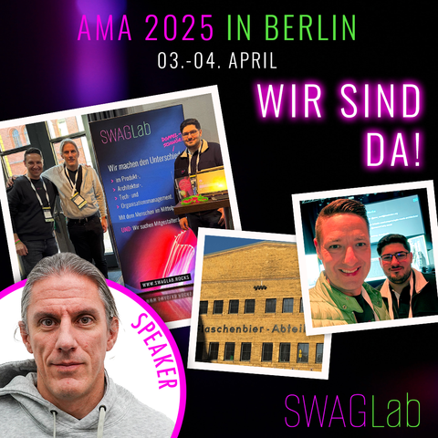 AMA 2025 Berlin - SWAGLab - Wir sind da