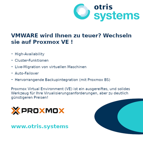 Proxmox Funktionen 