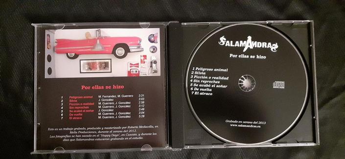 #CD #jewel-box de Salamandras - "Por ellas se hizo", últimas copias, va de #regalo una #pegatina #sticker con motivo de la conmemoración del "25 Anniversary" del #sello Collector's Series #DIY #Rec.
https://collectorseriesdiy.bandcamp.com/album/cs-024-por-ellas-se-hizo
#RnR #Rock #Rock&Roll #Bandcamp #Discogs #Rock-Urbano