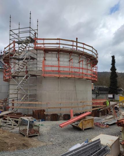faulturm kletterschalung