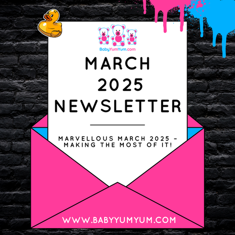 Missed our March edition? 🌸 Marvellous March 2025 is here, and it's packed with exciting updates and insights you don’t want to miss! Check it out on BabyYumYum.com💙