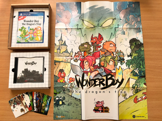 Wonder Boy: The Dragon's Trap (2017, Lizardcube / Dotemu / Limited Run Games)