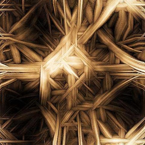 Computer-generated Picture: Fractal Noise Abstraction (3)