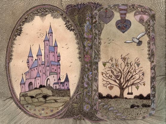 Sortilège

#château #aquarelle #encredechine #encre #artiste #artistepeintre #artbrut #artsingulier 
