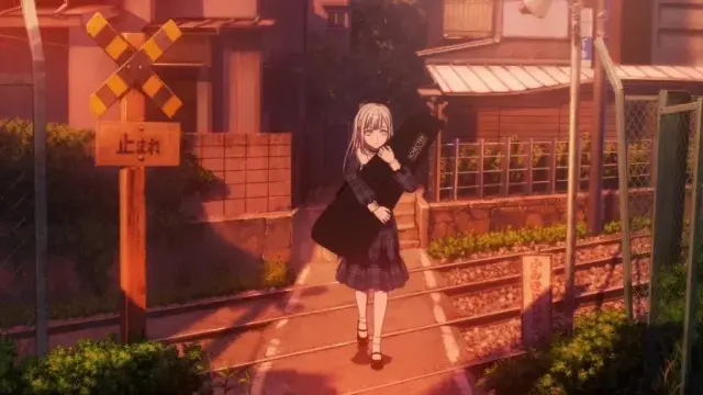 Mutsumi Wakaba from the anime series BanG Dream! Ave Mujica.