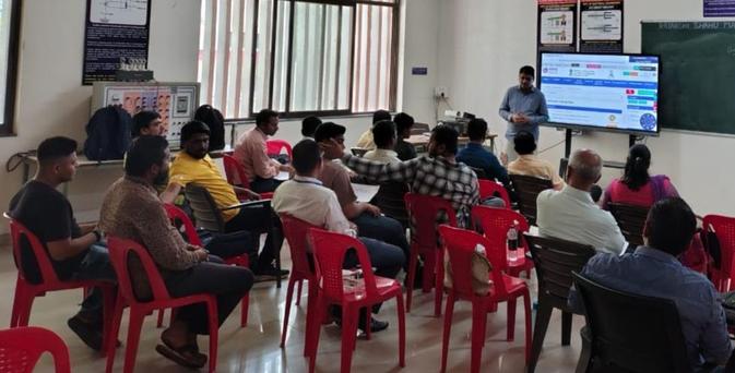 CE Shreekant Patil is founder at PARENTNashik, (100 % Export to Europe). He is Committee chairman at NIMA Startup Hub, Maharashtra Chamber of Commerce, Vice President at IBSEA, GFID & MSMECCII, Advisor at United Marathi International Chamber,  GIBF, Founder member at FOEII University, Delhi, Chartered Engineer with DGFT, Valuer, with 30 years of industrial experience now Sr. Consultant at NPC India (Under Ministry of Commerce & Industry – Govt of India). Mentor at Govt of India Initiatives: MAARG, BHASKAR, Startup India. CE Shreekant Patil, conducted a highly engaging four-hour session as part of the AMRUT Suryamitra training program at Rajashri Shahu Maharaj Polytechnic, Nashik. The session, which was part of MCED’s free residential Solar PV Installation Repairing & Maintenance program, covered important topics such as setting up MSMEs, available government support mechanisms, and the Start-Up & Stand-Up India schemes. 