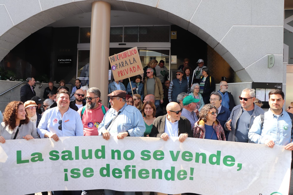 Manifestación por la sanidad pública 