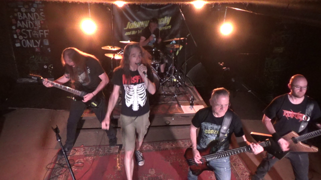 Johnny Rocky and the Weekend Warriors live on stage