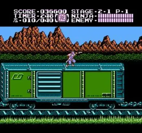 Screenshot from Ninja Gaiden II: The Dark Sword of Chaos