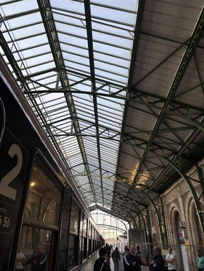 Gare de Perpignan voie A 