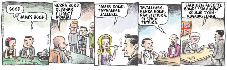 Macanudon James Bond -strippi.