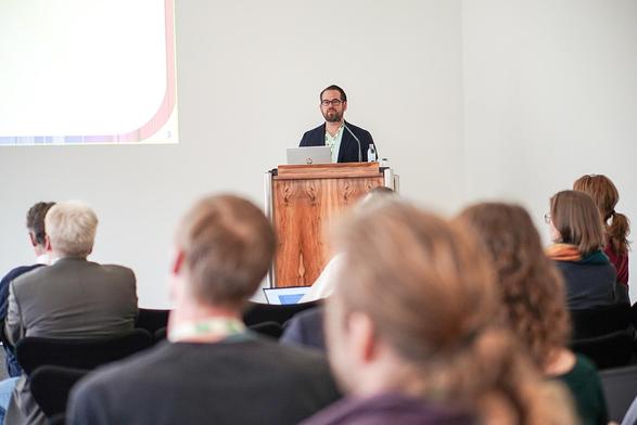 Prof. Tobias Hank, kicking off the 2nd EnMAP User Workshop.