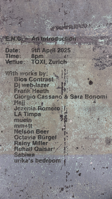Lineup from the exhibition