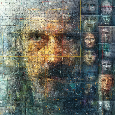 Midjourney Prompt: generative AI are strange and should not be trusted --style raw --profile anxa1np --v 7