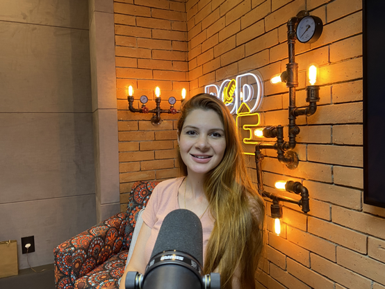 Deputada de Santa Catarina e presidente do PL Mulher do estado, Ana Campagnolo foi a convidada do 89º episódio do podcast PodCrê. Foto: Divulgação.