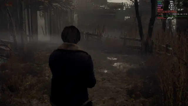 Resident Evil 4 remake ejecutado a 1440p en Linux.