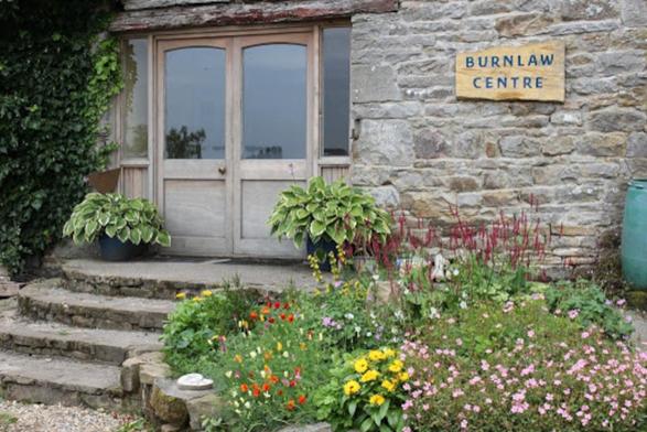 entrance of the Burnlaw Centre in Hexham, North Pennines 