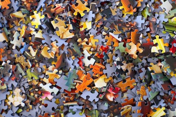 Puzzle pieces representing the challenge of finding the right MediaWiki extensions