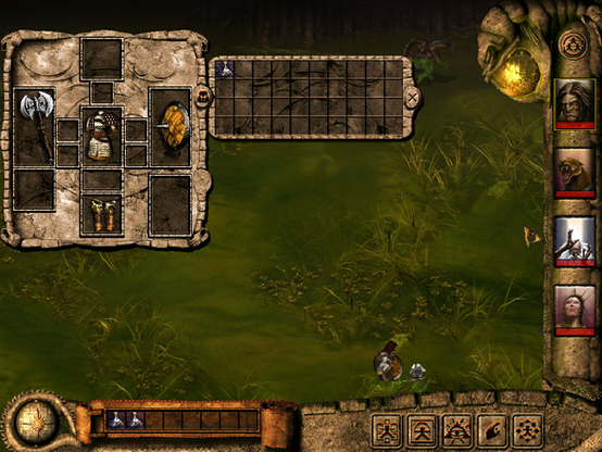 Capture d'écran du jeu Death Dealer (renommé Dark Khan plus tard) datant de 2000 et développé par Œil pour Œil