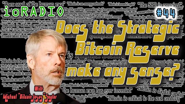 ioRadio #44: Does the Strategic #Bitcoin Reserve make any sense?  Let's examine this presentation by Michael Saylor and see how many misleading and fallacious claims he makes?

https://youtu.be/cMa9yHf5wbI

#mstr #finance #strategy #bitcoinreserve