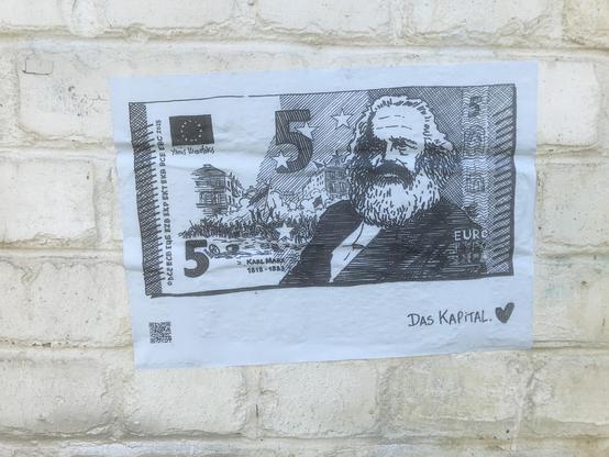 Billet 5€ Karl Marx