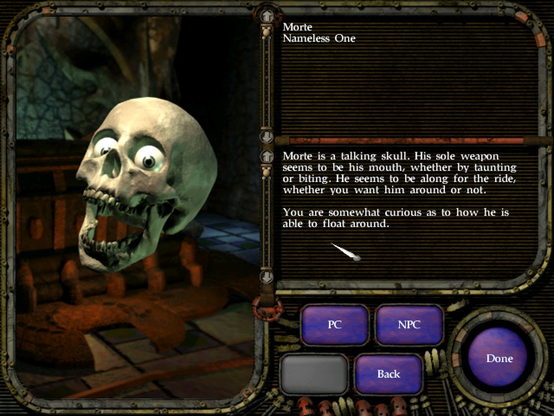 Morte (Planescape Torment, 1999)