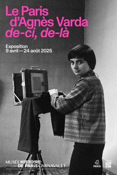 Affiche de l'expo Varda au Musée Carnavalet