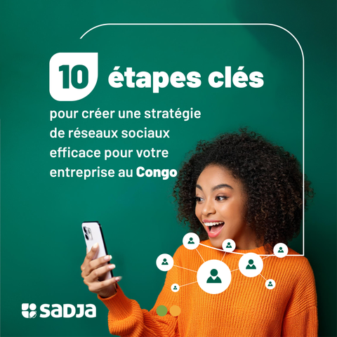 10 étapes clés pour créer une stratégie de réseaux sociaux efficace pour votre entreprise au Congo