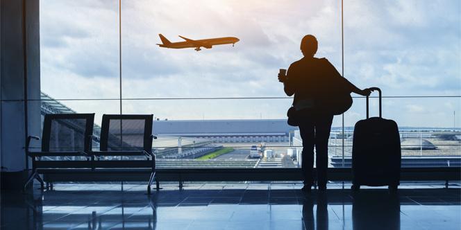 girl at the airport