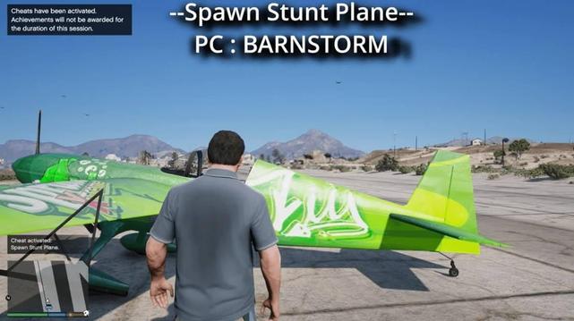 Take to the skies in GTA 5 instantly! 🚀 Learn how to spawn a stunt plane with the BARNSTORM cheat code and unleash your inner pilot. No waiting, just pure adrenaline-pumping action! ✈️ Ready to soar? Click here to master the skies: #GTA5 #CheatCode
