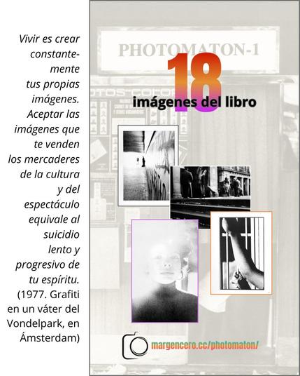 📸 «Photomaton», muestra de imágenes del libro de fotos (1977, varios autores)