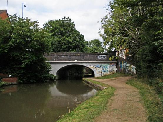 A photo titled "Coventry Canal (Main Line): Hawkesbury to Fazeley", taken near Bridge 19, Wharf Inn Bridge by amandabhslater on Flickr.