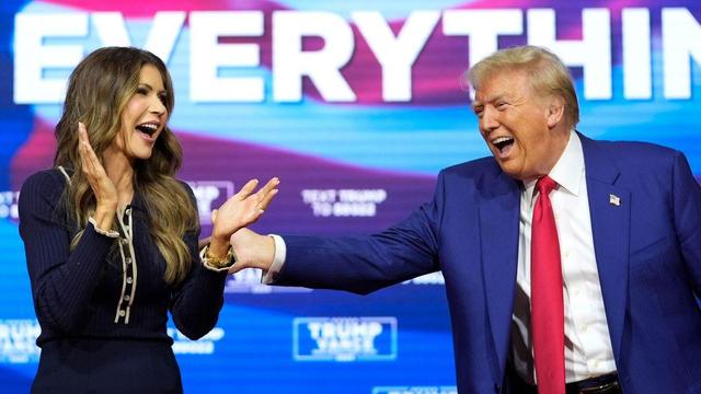 Bild von Trump und Noem
