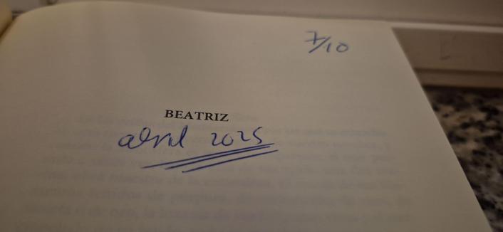 Portada de Beatriz.