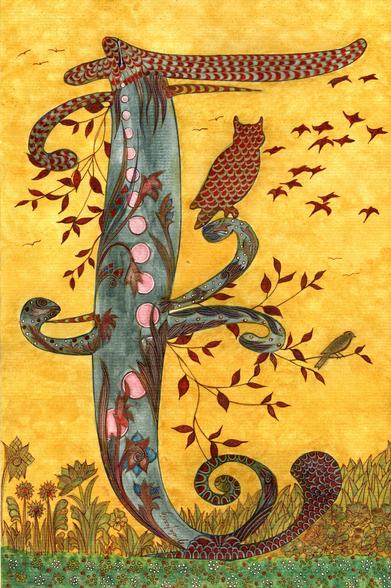 Alphabet : lettre "E" 
nicole-pessin.com/

#encre #encredechine #poesie #alaphabet #art #artiste #illustration #peinture #aquarelle 
