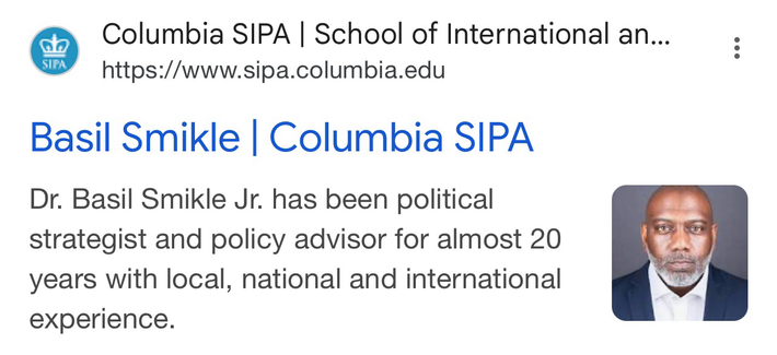 #Image of Basil Mikle Columbia U SIPS 