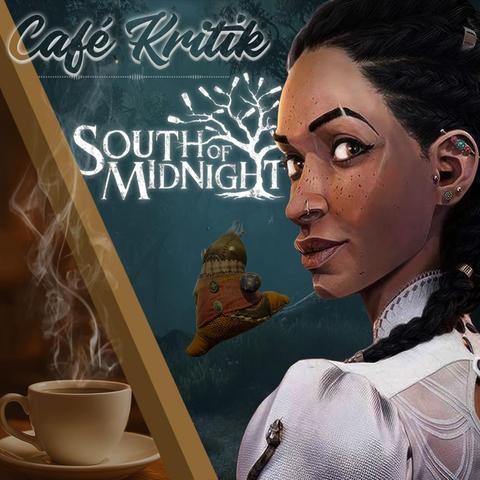 café critik south of midnight, hazel en couverture avec crouton en fond