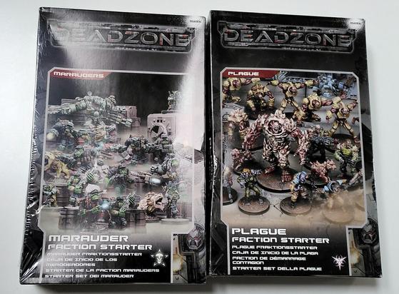 Marauder and Plague Faction Starter for mantics Deadzone.