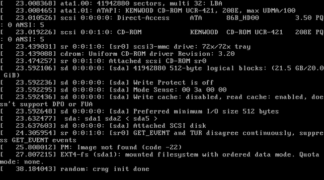 Debian 32-bit in 86Box getting stuck at boot.