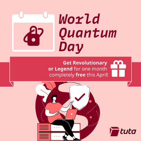 World Quantum Day. Get Revolutionary or Legend for one month completely free this April. 