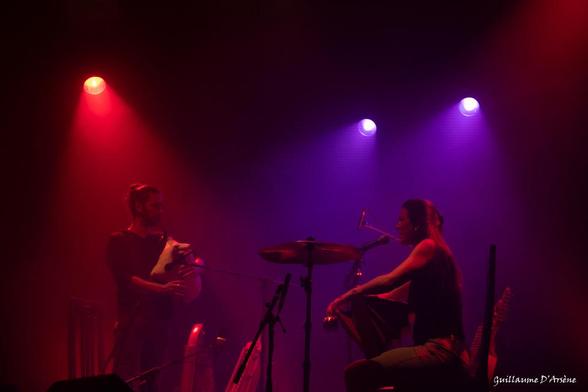 Souvenirs du concert de Vóden "Périphérie" au Centre Culturel d'Iffendic le 4 avril 2025.