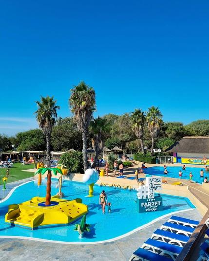 Camping Le Farret, Vias-Plage, France
The 2025 season has just started at Le Farret. This beautiful and complete campsite promises to give everything for you and your children to have wonderful memories.