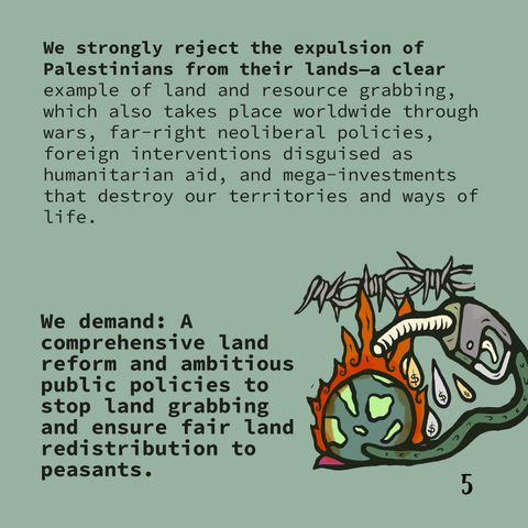 (EN) 🌾 #17April International Day of #PeasantStruggles  🌍✊🏽 Land, Water & Territories for Life! #17April2025 👉 https://viacampesina.org/en/2025/03/17-april-2025-international-day-of-peasant-struggles-call-to-action  (ES) 🌾 #17Abril Dia Internacional de las #LuchasCampesinas  🌍✊🏽 Tierra, Agua y Territorios para la Vida! #17Abril2025 👉 https://viacampesina.org/es/17-de-abril-2025-dia-internacional-de-las-luchas-campesinas-llamado-a-la-accion  (FR) 🌾 #17avril Journée Internationale des #LuttesPaysannes 🌍✊🏽 Terre, Eau et Territoires pour la Vie! #17avril2025 👉 https://viacampesina.org/fr/17-avril-2025-journee-internationale-des-luttes-paysannes-appel-a-laction  #PeasantStruggles #UNDROP #PeasantsRights  #FoodSovereignty #PeasantAgroecology