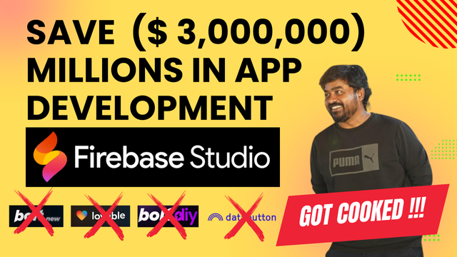 Google Just ENDED the Game! Firebase Studio DESTROYS Bolt & Cursor?! (Totally FREE)

Google just unveiled Firebase Studio, the revolutionary AI-powered development platform that integrates Gemini 2.5 Pro with Firebase's robust backend services! In this unedited reaction, I dive into this all-in-one solution for building mobile apps, web apps, and backends effortlessly. Watch as I create a React Native + Expo to-do app in minutes using AI assistance!

Firebase Studio supports frameworks like React Native, Next.js, Angular, Flutter, and more, making it the most versatile coding environment yet. Whether you're a seasoned developer or a beginner, this tool lets you prototype, build, and deploy full-stack apps directly from your browser—completely FREE!

Join me as I explore its features, test its capabilities, and discuss why this could be a game-changer for developers worldwide. Don't miss out on the future of app development! 