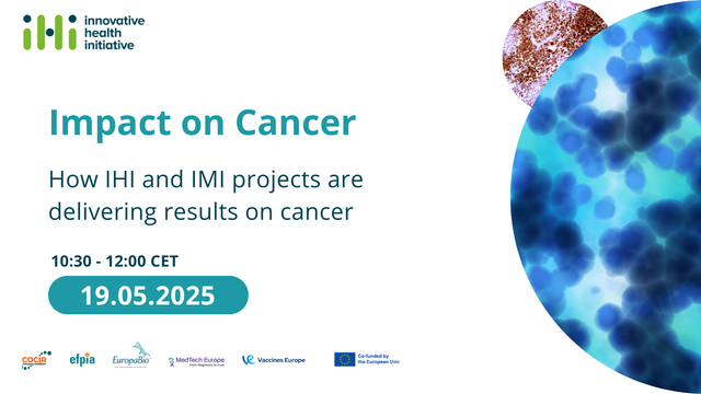 Impact on Cancer: how IHI and IMI projects are delivering results on cancer