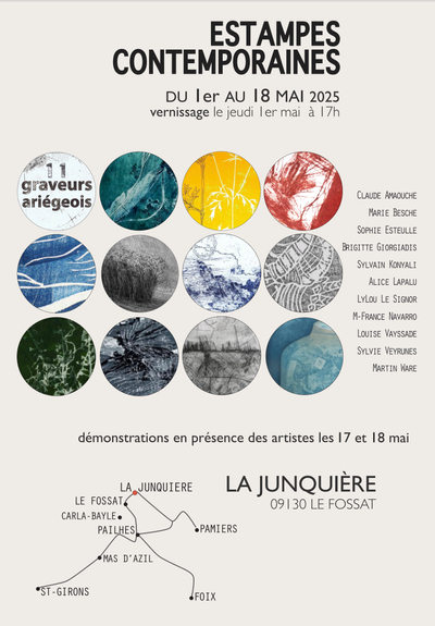 Exposition des graveurs ariegeois