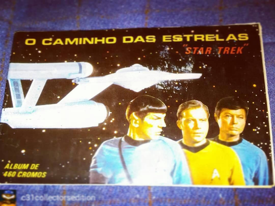 O Caminho das Estrelas / Star Trek. Álbum de 460 cromos.

#sticker #cromo #startrek #stickeralbum #cadernetadecromos #70s #enterprise #vintage #nostalgia #albumdecromos #spock #kirk #mccoy #arquivo #cine31collectorsedition