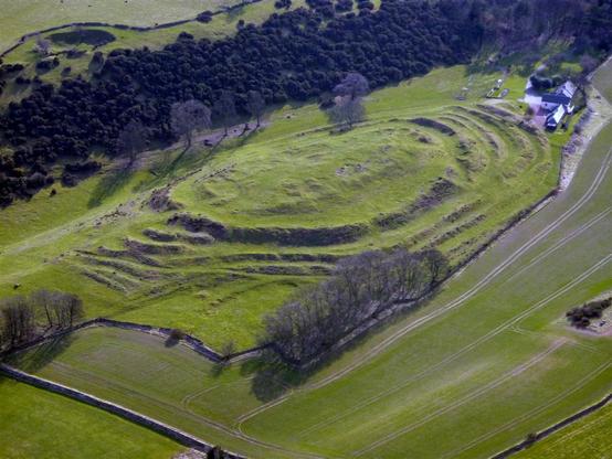 The hillfort from air 