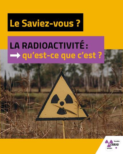 Panneau attention radioactivité