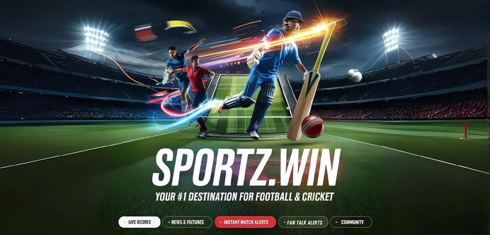 Sportz.win brings you the latest in sports with live cricket scores, IPL live score, today’s cricket match scorecard, and live football scores. Get real-time match updates, results, and fixtures. Join the fan community to share views, leave comments, and sign up for notifications. Whether it's cricket scoreboard or football live scores, stay updated with Sportz.win – your go-to hub for all live scores.